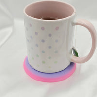 Resin Donut Coaster - Purple/Pink