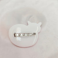 Resin Cat Brooch - Celeste