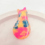 Resin Cat Brooch - Betty