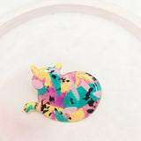 Resin Cat Brooch - Lulu