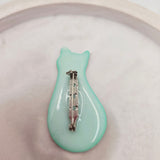 Resin Cat Brooch - Lilly