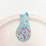 Resin Cat Brooch - Lilly