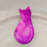 Resin Cat Brooch - Jade