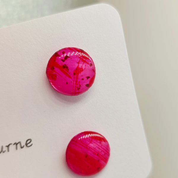 Jessica Resin Mini Stud Earrings