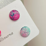 Abey Resin Mini Stud Earrings