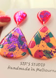 Jamie Drop Resin Earrings