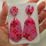 Sakura Dangle Resin Earrings