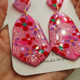 Sakura Dangle Resin Earrings