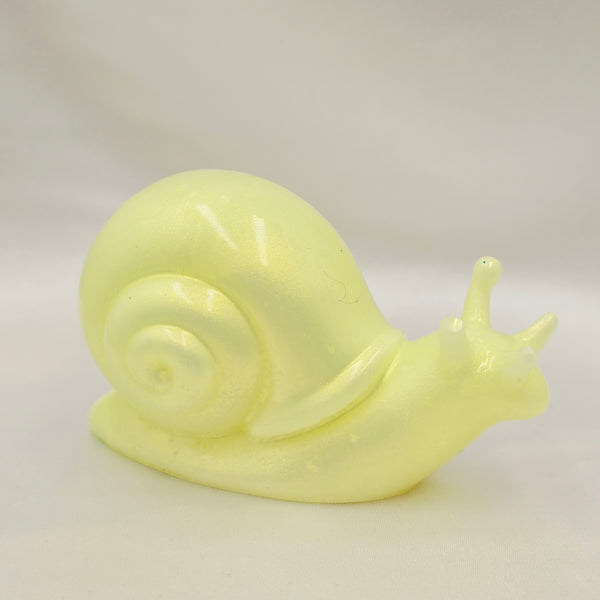 Desk Décor Resin Snail - Yellow