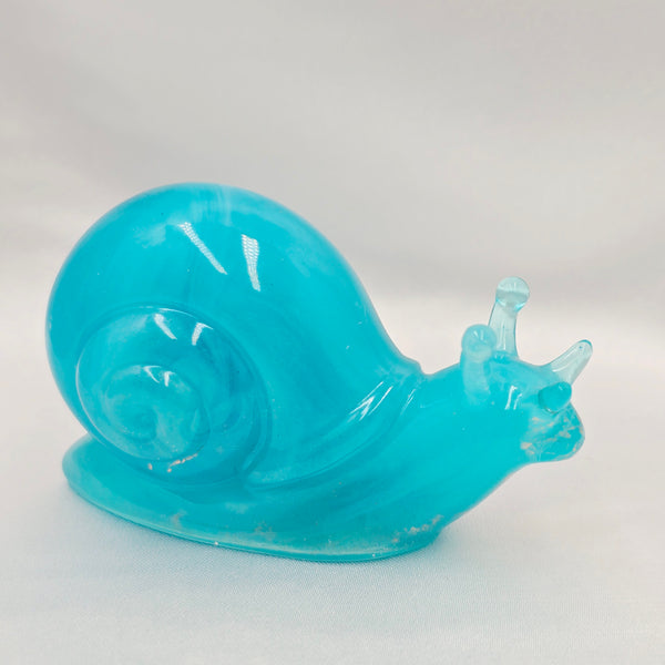 Desk Décor Resin Snail - Light Blue