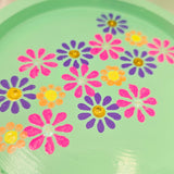 Painted Trinket Tray - Green
