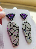 Buffy Dangle Resin Earrings