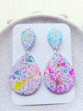 Silla Dangle Resin Earrings