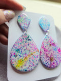 Silla Dangle Resin Earrings