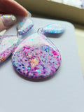 Silla Dangle Resin Earrings