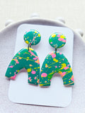 Muriel Dangle Resin Earrings