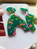Muriel Dangle Resin Earrings