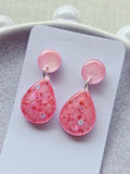 Nardia Dangle Resin Earrings Small