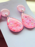 Nardia Dangle Resin Earrings Small